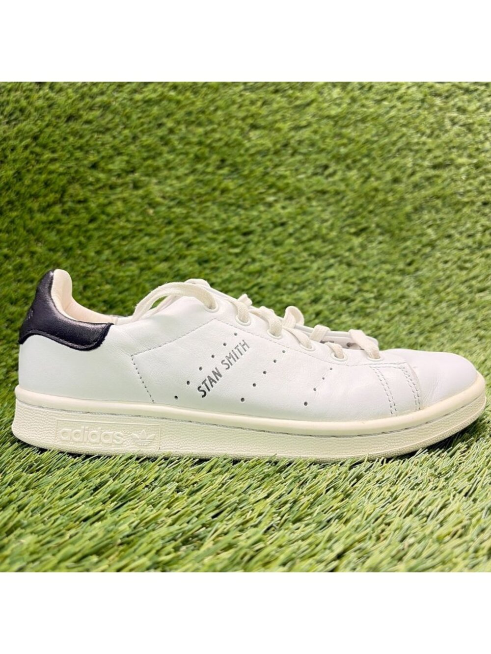 Adidas Stan Smith Recon Mens Size 5 White Black Athletic Leather Shoes Sneakers
